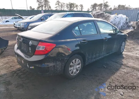 2012 Honda Civic Lx из США, поврежденный, VIN 19XFB2F55CE347869